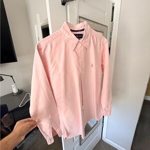 Ralph Lauren Light Pink Casual Button Down Shirt